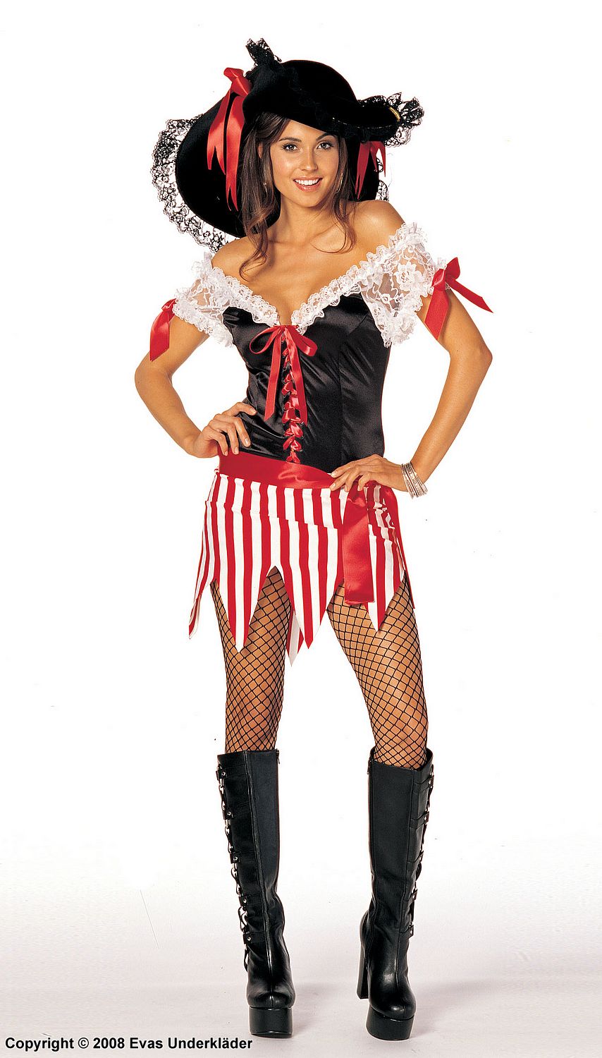 Kostym, kvinnlig pirat
